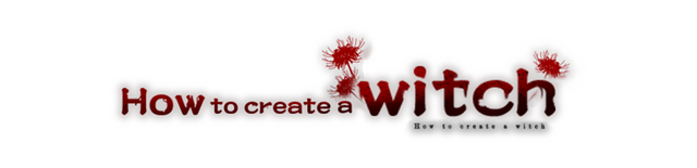 How to create a witch logo