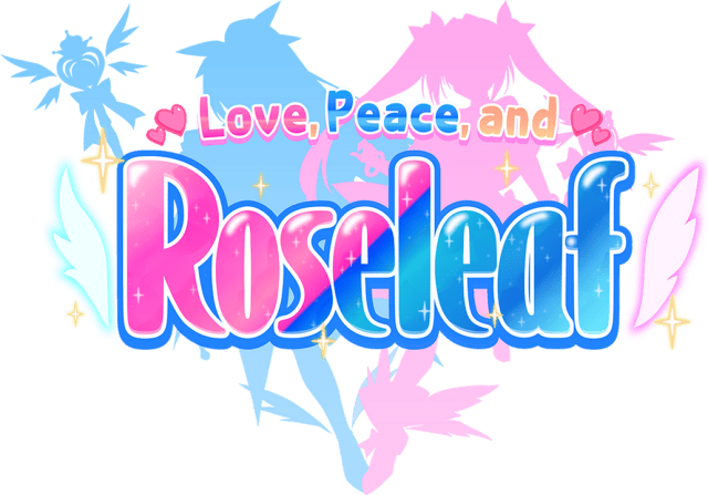 Love, Peace, and Roseleaf logo