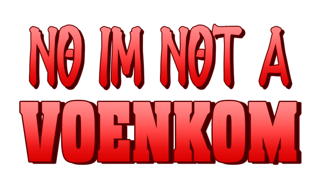 No, I'm not a Voenkom logo