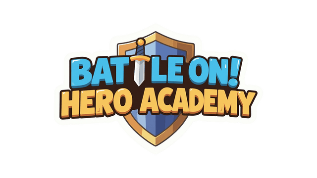 Battle On! Hero Academy logo
