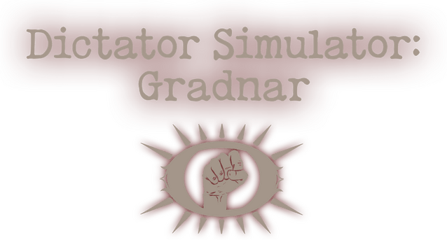 Dictator Simulator: Gradnar logo