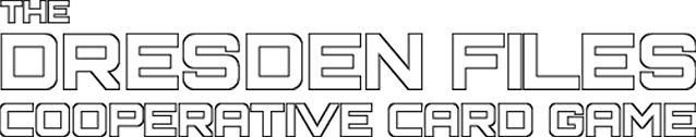 Dresden Files Cooperative Card Game logo