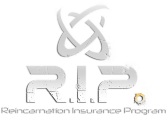 R.I.P. - Reincarnation Insurance Program logo