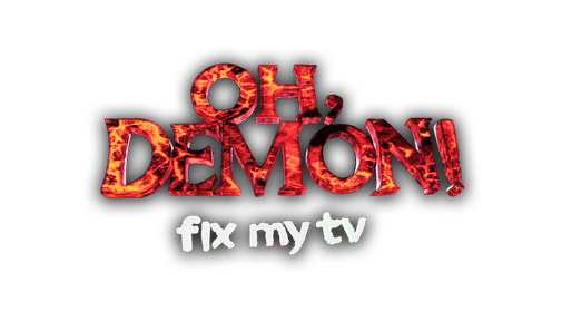 OH DEMON! Fix my TV logo
