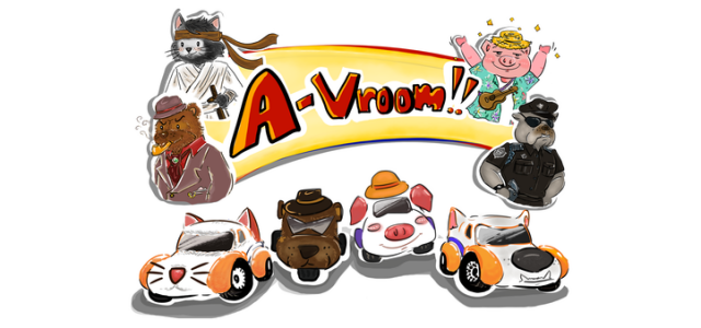 A-Vroom! logo