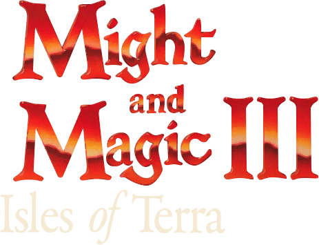 Might and Magic 3: Isles of Terra logo