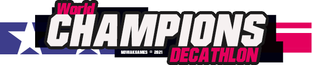 World CHAMPIONS: Decathlon logo