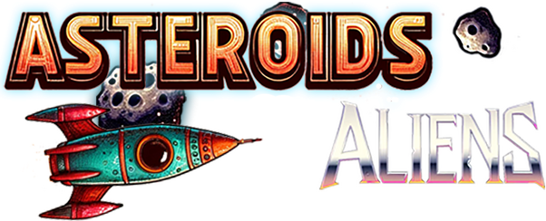 Asteroids and Aliens logo