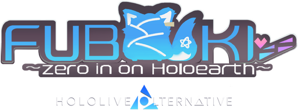 FUBUKI ～zero in on Holoearth～ HOLOLIVE ALTERNATIVE logo