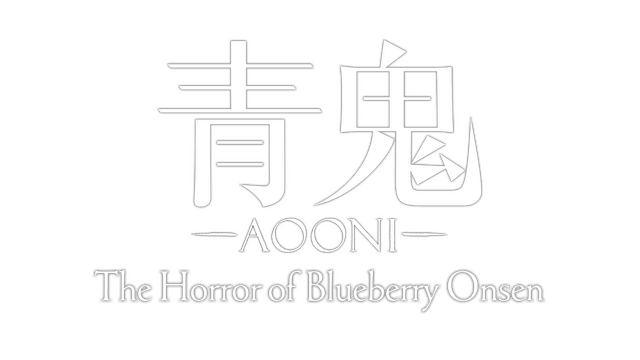 Aooni The Horror of Blueberry Onsen logo