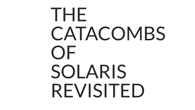 The Catacombs of Solaris Revisited logo