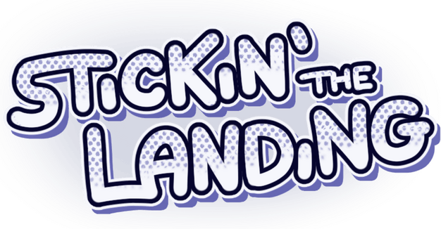 Stickin' the Landing logo