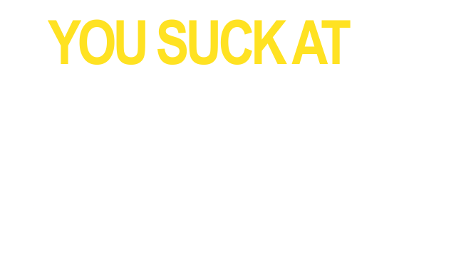 You Suck At Football logo