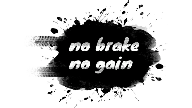 no brake no gain logo