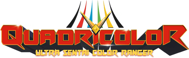 QUADRICOLOR: Ultra Sentai Color Ranger logo