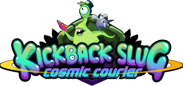 Kickback Slug: Cosmic Courier logo