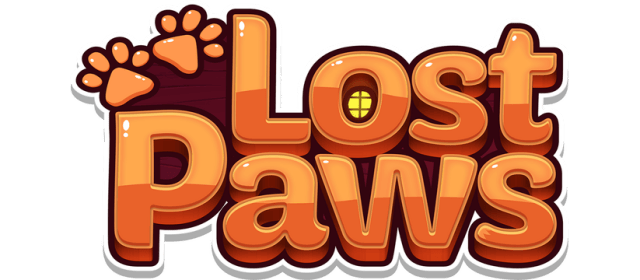 Lost Paws logo