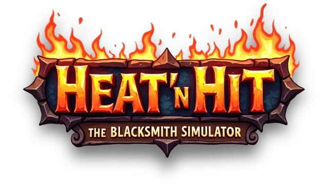 Heat 'n Hit: The Blacksmith Simulator logo