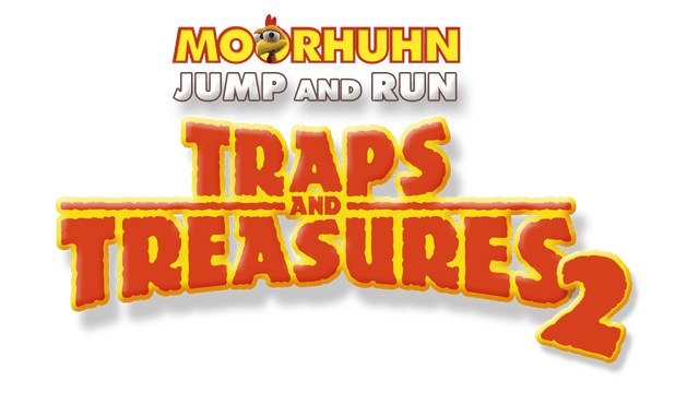 Moorhuhn Jump and Run 'Traps and Treasures 2' logo
