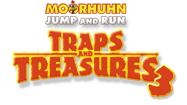 Moorhuhn Jump and Run 'Traps and Treasures 3' logo