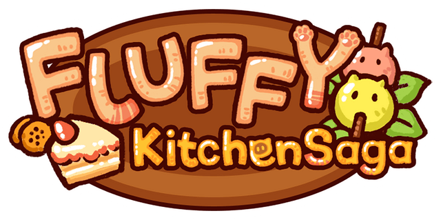 Fluffy Kitchen Saga logo