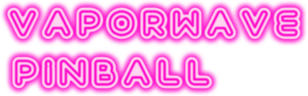 Vaporwave Pinball logo