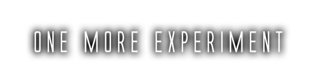 One More Experiment logo