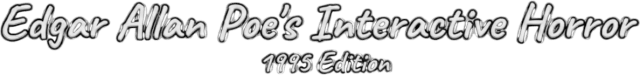 Edgar Allan Poe's Interactive Horror: 1995 Edition logo