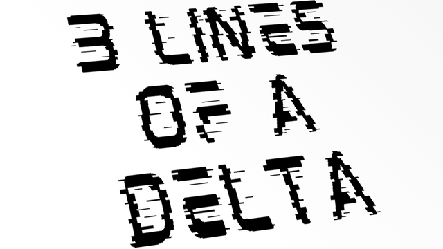 3 Lines of A Delta logo