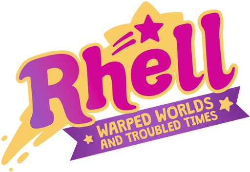 Rhell: Warped Worlds and Troubled Times logo