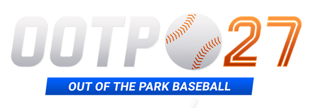 Out of the Park Baseball 27 logo