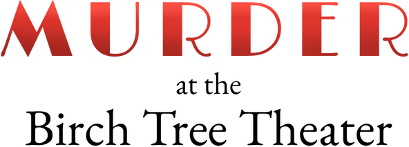 Murder at the Birch Tree Theater logo