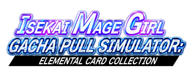 Isekai Mage Girl Gacha Pull Simulator: Elemental Card Collection logo