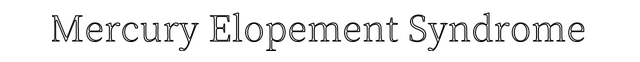 Mercury Elopement Syndrome logo