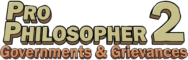 Pro Philosopher 2: Governments & Grievances logo