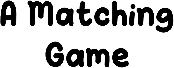 A Matching Game logo