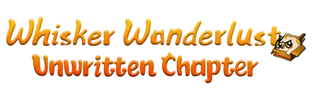 Whisker Wanderlust: Unwritten Chapter logo