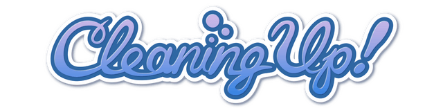 Cleaning Up! logo