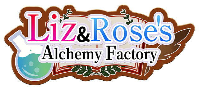 Liz and Rose's Alchemy Factory logo
