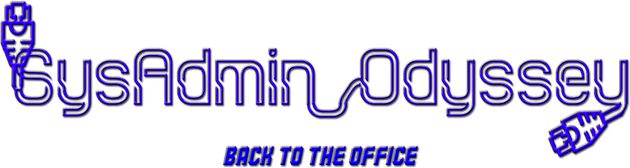 SysAdmin Odyssey - Back to the office logo