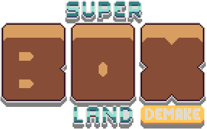 Super Box Land Demake logo