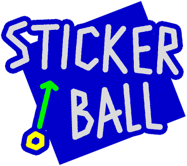 STICKER/BALL logo