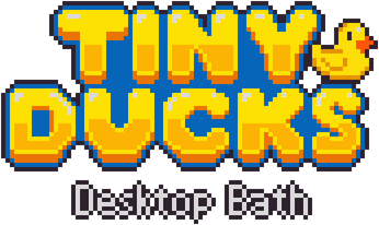 Tiny Ducks: Desktop Bath logo