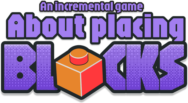 An Incremental Game About Placing Blocks logo