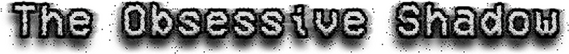 The Obsessive Shadow logo