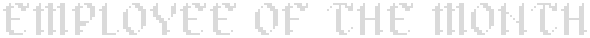 Employee of The Month logo