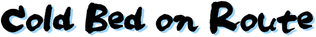 Cold Bed on Route logo