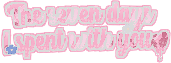 The seven days i spent with you logo