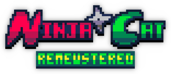 Ninja Cat Remewstered logo