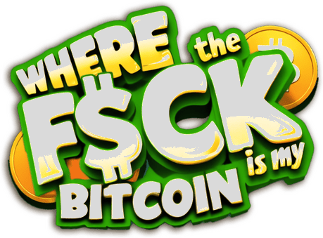 WHERE the F$CK is my BITCOIN logo